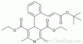 Lacidipine, SN-305, GX-1048, GR-43659X, Viapres, Caldine, Mo--药物合成数据库