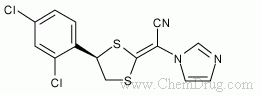 Luliconazole, PR-2699, NND-502,187164-19-8,C14-H9-Cl2-N3-S2,--药物合成数据库