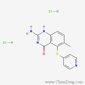 Thymitaq ,Nolatrexed ,Nolatrexed dihydrochloride ,AG 337 ,AG-337 ,LS-1