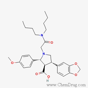 Atrasentan,Arasentan,Xinlay,Atrasentan [INN],ABT-627 ,ABT 627 ,NSC7207